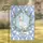 Charming White Goose Blue Hydrangeas Floral Wreath Welcome Banner - Everyday Home Decor Garden Flag - 1