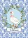 Charming White Goose Blue Hydrangeas Floral Wreath Welcome Banner - Everyday Home Decor Garden Flag - 6