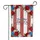 God Bless America Floral American Flag - Independence Day 250th Anniversary Garden Flag - 3