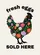 Black Chicken Fresh Eggs Wildflower - Farmhouse Home Decor Gift for Farm Lover Garden Flag - 6