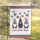 Patriotic Gnomes Stars Home of the Brave - USA Anniversary Independence Day Garden Flag - 5