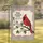 Northern Cardinal 'When Cardinals APPERE, Angel & Near!' - Home Decor Bird Lover Gift Garden Flag - 1