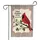 Northern Cardinal 'When Cardinals APPERE, Angel & Near!' - Home Decor Bird Lover Gift Garden Flag - 3