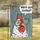 Chicken in Glasses 'Were You Invited' - Home Decor Gift for Chicken Lover Garden Flag - 1