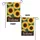 Bold Sunflowers Welcome - Worn Wood Sky Farmhouse Home Decor Garden Flag - 4