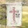 Rustic Wooden Cross Bunnies 'HE IS Risen' - Easter Home Decor Garden Flag - 5