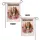 Welcome Palomino Chestnut Horses Hibiscus Roses - Hospitality Home Decor Gift Garden Flag - 4