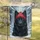 Black German Shepherd Dog Snow Hat Winter Forest - Christmas Dog Lover Gift Garden Flag - 5