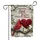 Red Cardinal Dogwood Blossoms ALWAYS Loved Memorial Sympathy Gift Garden Flag - 3