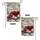 Red Cardinal Dogwood Blossoms ALWAYS Loved Memorial Sympathy Gift Garden Flag - 4