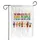 Kind People Be One Quote Diverse Hands Peace Sign - Everyday Home Decor Gift Garden Flag - 3