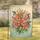 Tiger Lilies Hummingbirds Perching Bird Botanical - Bird Lover Home Decor Gift Garden Flag - 1