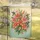 Tiger Lilies Hummingbirds Perching Bird Botanical - Bird Lover Home Decor Gift Garden Flag - 5