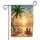 Palm Tree Surfboard Sunset Beach Party - Home Decor Gift for Beach Lover Garden Flag - 3