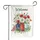 Welcome American Flag Patriotic Floral Mason Jar Arrangement - Everyday Home Display Gift Garden Flag - 3