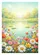 Hello Spring Wildflowers Daisies Tulips Pond Meadow - Spring Season Decor Garden Flag - 6