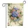 Lush Botanical Garden Flowers Hydrangeas Roses - Home Decor Gift for Garden Lovers Garden Flag - 3