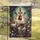 Jesus Christ Lambs Risen Cross Garden Flowers - Easter Faith Home Decor Garden Flag - 5