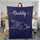 Personalized Daddy Fleece Blanket with Kids Name, Father's Day Gift - 1
