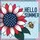 Hello Summer Vibrant Golden Sunflower Honeybee Wildflower - Outdoor Decor Garden Flag - 6