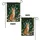 Ginger Tabby Cat Butterflies Flowers Forest - Home Decor Gift for Cat Lovers Garden Flag - 4