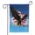 Bald Eagle American Flag Soaring - Independence Day Patriotic Home Decor Gift Garden Flag - 3