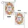 JESUS loves YOU Floral Wreath - Faith Home Decor Gift for Christian Garden Flag - 4