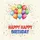 Happy Birthday Balloons Confetti - Birthday Party Celebration Gift Garden Flag - 6