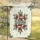 Welcome Winter Botanical Holly Snowflake - Christmas Home Decor Gift Garden Flag - 5