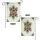 Welcome Winter Botanical Holly Snowflake - Christmas Home Decor Gift Garden Flag - 4