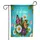 Welcome Monarch Butterfly Garden Floral - Home Decor Gift Garden Flag - 3