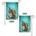 Welcome Monarch Butterfly Garden Floral - Home Decor Gift Garden Flag - 4