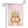 Easter Bunny Spring Flowers - Happy Easter Home Decor Garden Flag - 3