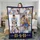 Personalized Father's Day Photo Collage Fleece Blanket, Personalized Blanket for Dad, Photos Text Blankets - 1