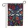 Dragonfly Zinnia Dahlia Flowers - Garden Decor Gift for Wildlife Lovers Garden Flag - 3
