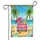 Retro Beach Car Welcome Pineapple Surfboard - Tropical Summer Decor Garden Flag - 3