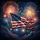 Patriotic American Flag Fireworks - America 250th Anniversary Independence Day Home Decor Garden Flag - 6