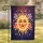 Radiant Sun Floral Cosmic Garden - Outdoor Decor Gift for Nature Lovers Garden Flag - 1
