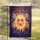 Radiant Sun Floral Cosmic Garden - Outdoor Decor Gift for Nature Lovers Garden Flag - 5