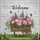 Welcome Flower Cart Overflowing Garden Flowers Monarch Butterflies - Farmhouse Home Decor Garden Flag - 6