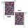 Vibrant Floral Arrangement with Trailing Vines - Home Decor Gift Garden Flag - 4