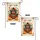 Pilgrim Hat Polka Dot Tail Turkey Autumn Leaves Give Thanks Thanksgiving Decor Garden Flag - 4