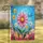 Pink Daisy 'Hello' Script Floral - Everyday Home Decor Garden Flag - 1