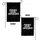 High Contrast Proudly Unpoisoned Syringe - Health Advocacy Home Decor Gift Garden Flag - 4
