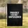 High Contrast Proudly Unpoisoned Syringe - Health Advocacy Home Decor Gift Garden Flag - 1