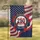 Patriotic Emblem 1776-2026 American Flag Poppies - USA 250th Anniversary Home Decor Garden Flag - 1
