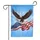 Bald Eagle American Flag Olive Branch Independence Day Gift for Veterans Garden Flag - 3