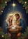 Nativity Holy Family Star Bethlehem Pine Ornaments - Christmas Home Decor Garden Flag - 6