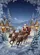 Santa Claus Reindeer Sleigh Christmas Village Winter Decor Garden Flag - 6