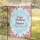 Happy Birthday in Heaven Angel Wings Pink Tulips Remembrance Garden Flag - 5